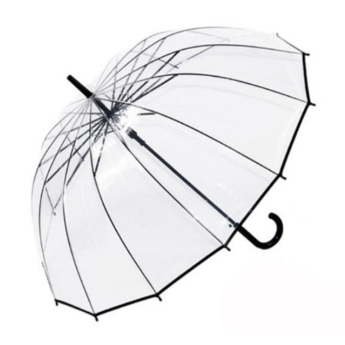 반디몰 투명 비닐 자동 우산